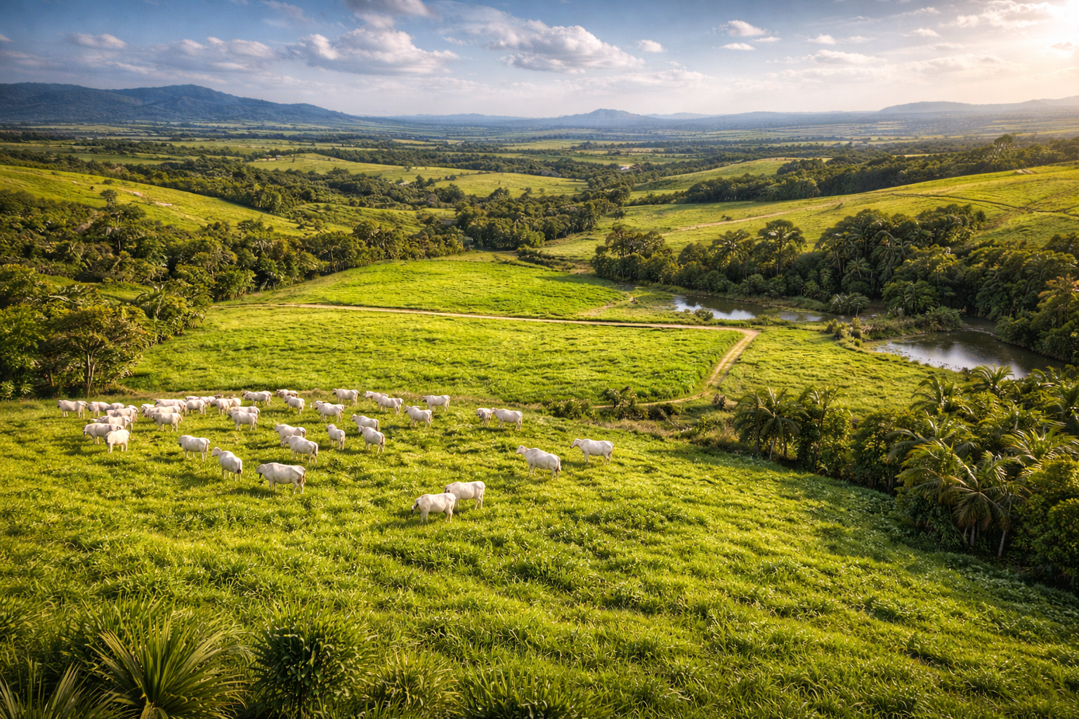 Mapas técnicos e leitura satelital da fazenda